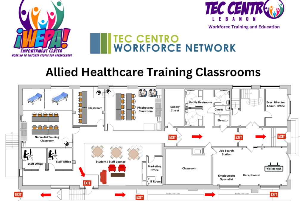 Tec Centro ‘Breaks Ground’ for New Adult Healthcare Education Classrooms